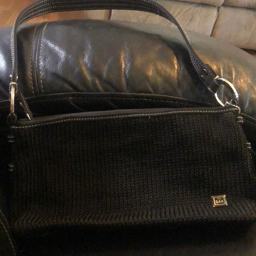 Small black Sac purse .